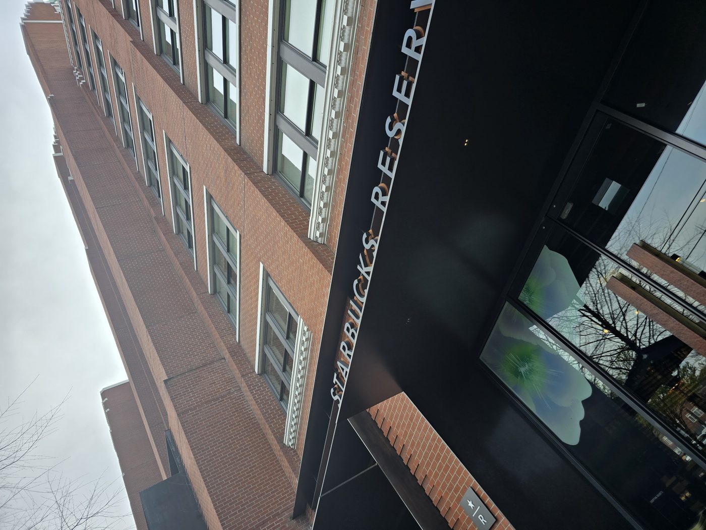 A retail location entrance
